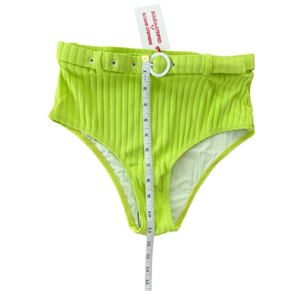 Solid & Striped Sloane Stephens The Jozy Bikini Bottom Pistachio Green‎ S NWT